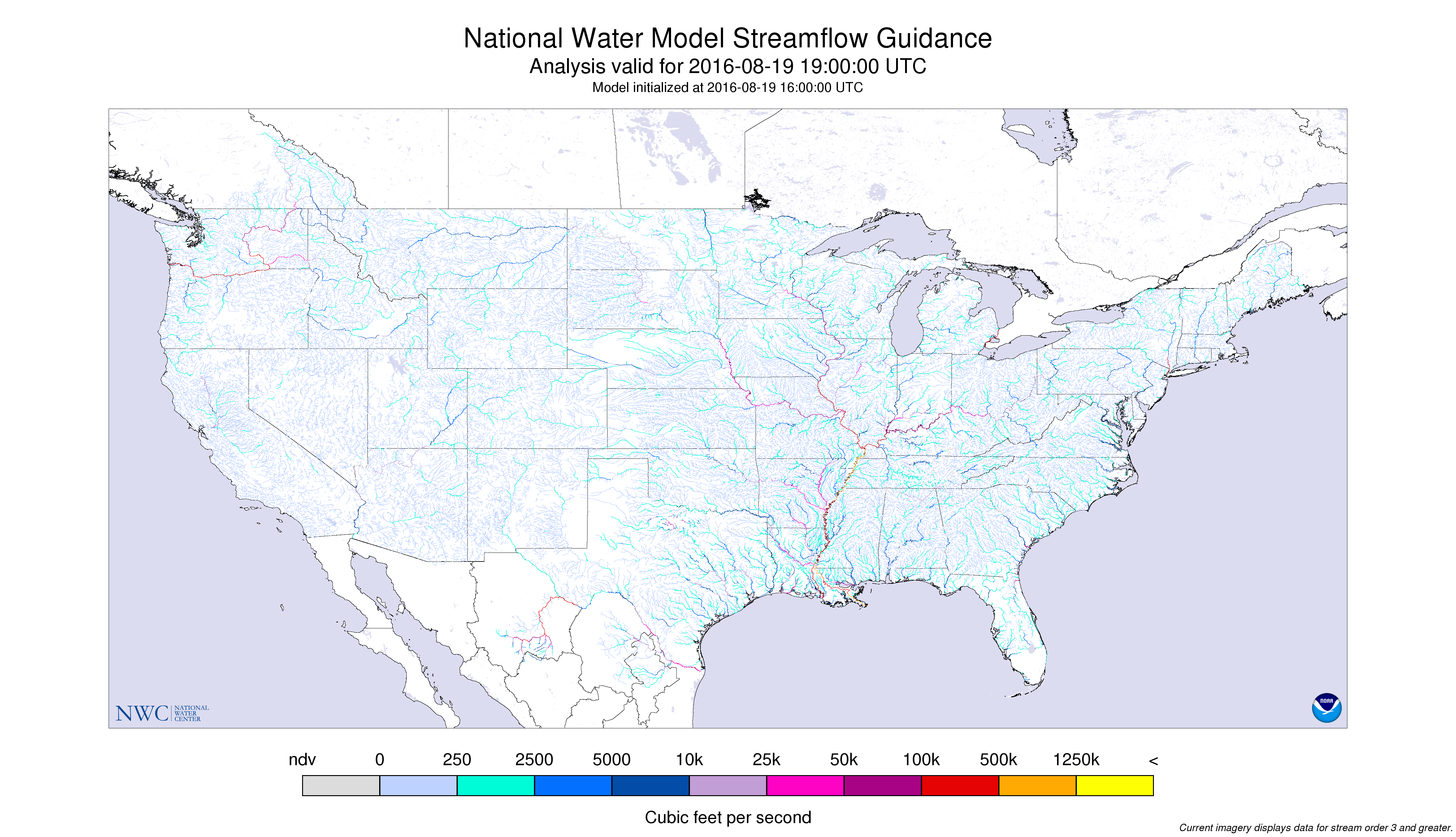 NOAA launches improved national streamflow forecast model