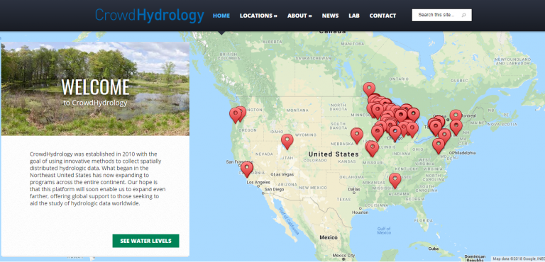 ‘How high is your river?’ asks CrowdHydrology citizen science project ...