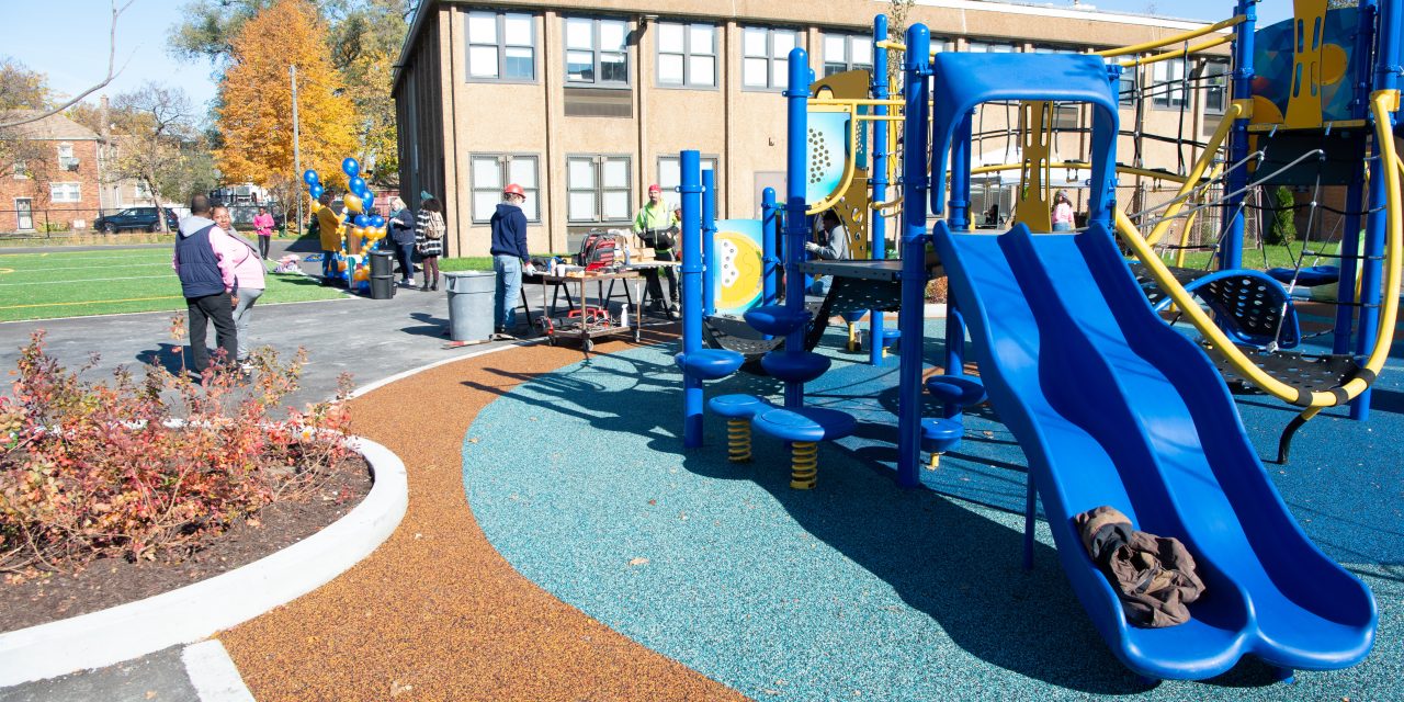Chicago Partnership Cuts Ribbon on 34<sup>th</sup> Stormwater-Focused Schoolyard Redesign
