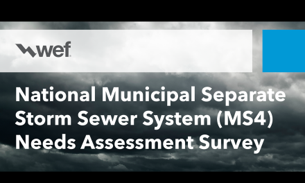 Help WEF Assess State of U.S. Stormwater Sector by Jan. 31